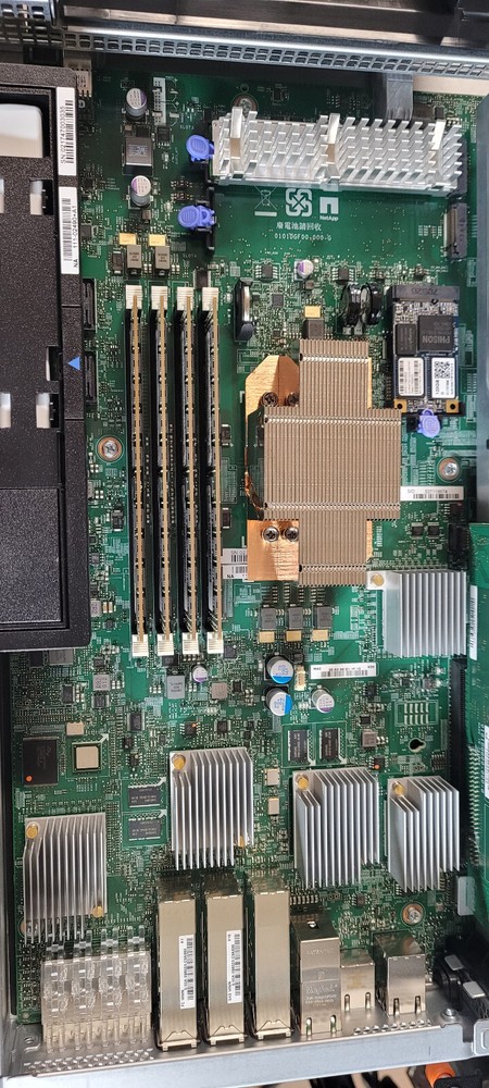 111-02493 NetApp Controller for FAS8200 Filer Complete w/ CPU, Memory, Boot SSD