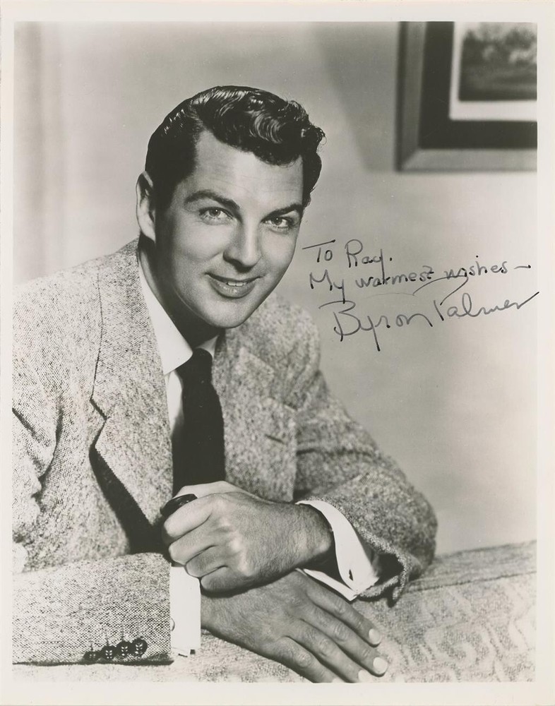 Byron Palmer- Vintage Signed Photograph