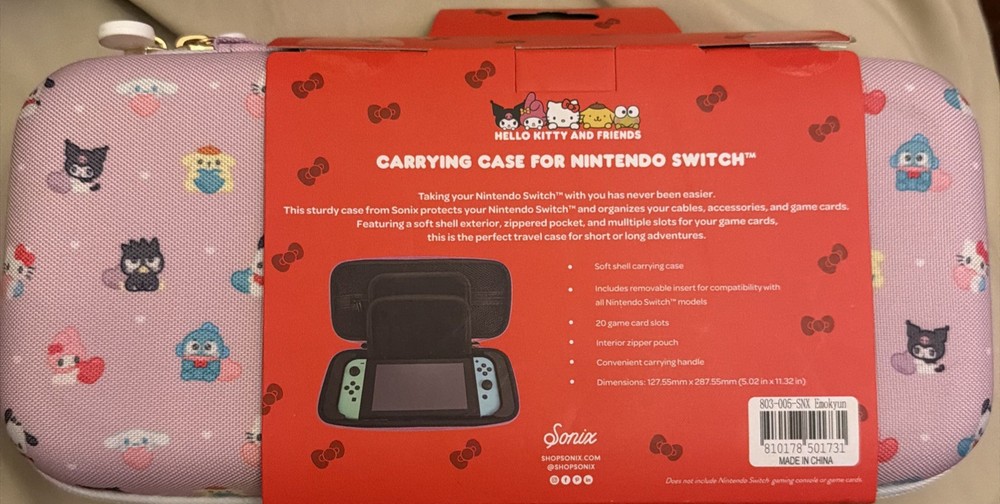 Sonix Carrying Case for Nintendo Switch