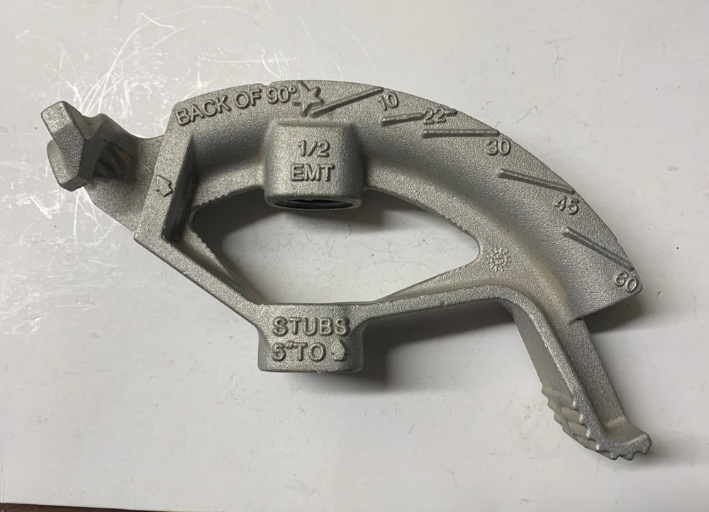 Ideal 1/2" Thin Wall Conduit Bender Head #74031