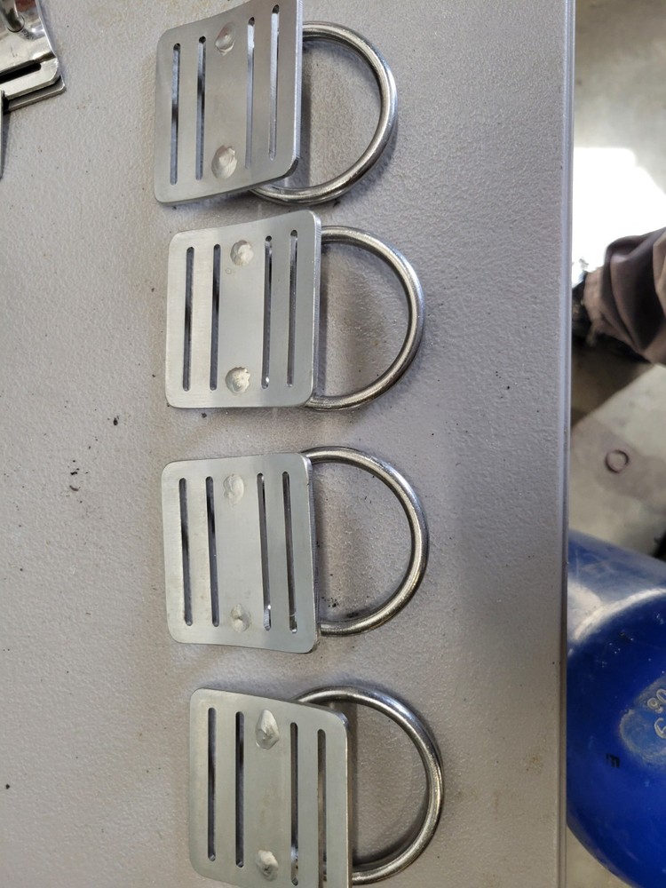 Highland Fixed D Rings For Scuba