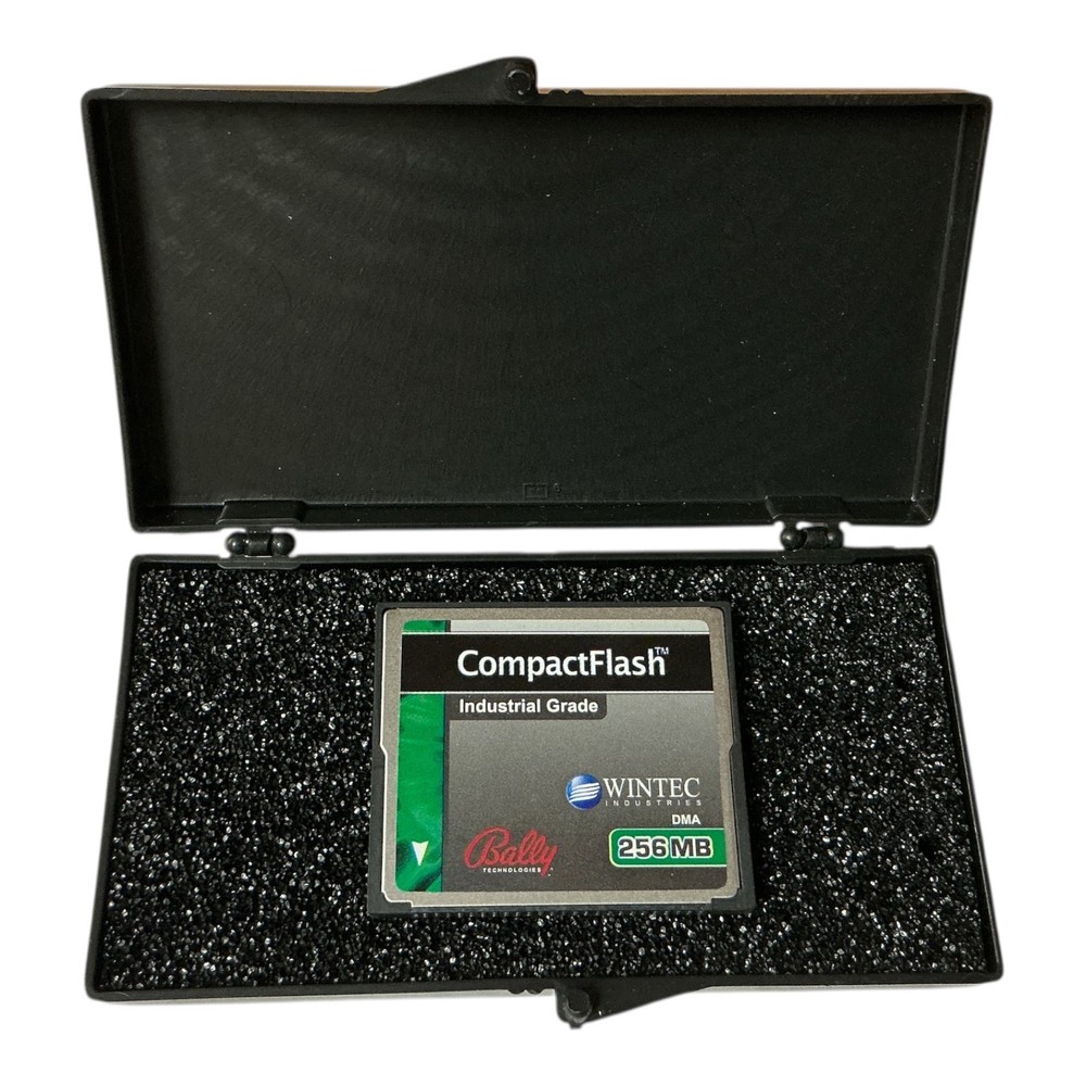 Bally Compactflash CF  WINTEC 256 MB  Industrial Grade CF CARD with Case