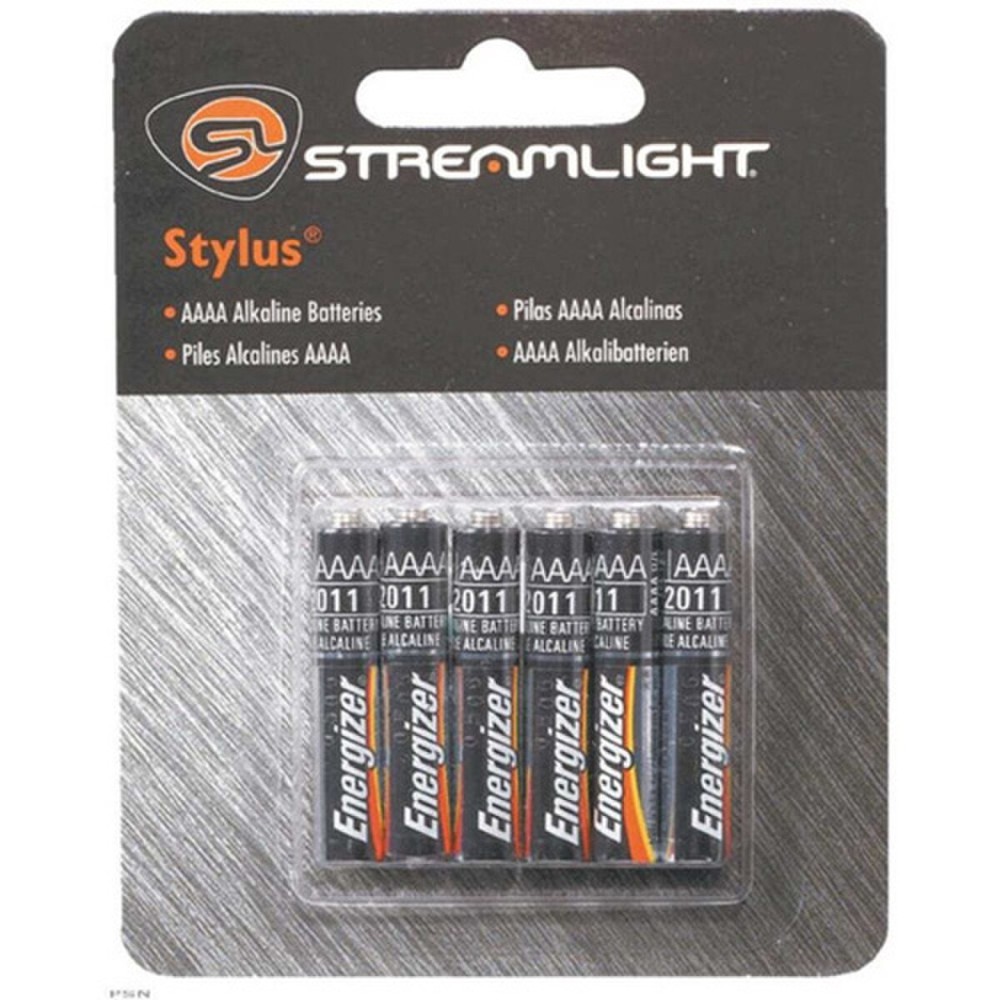 Streamlight 65030 AAAA Batteries, 6 Pack