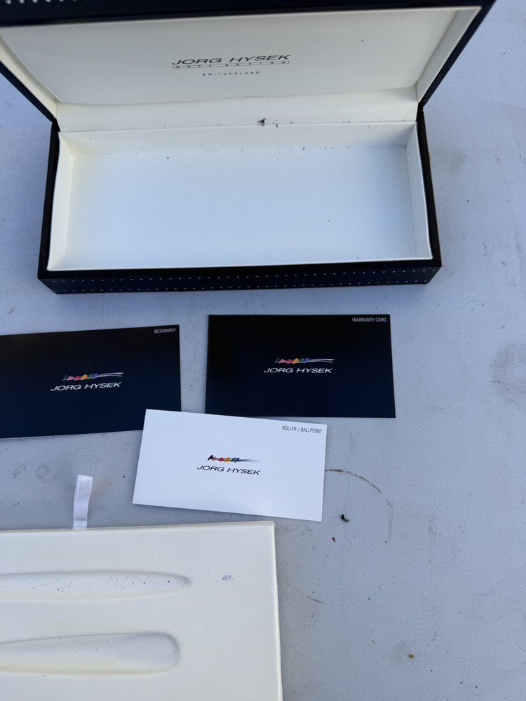 Jorg Hysek Black Display Case d44