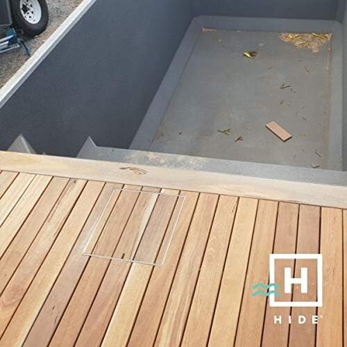 HIDE HSL12-2.5 12” Skimmer and Access Cover Kit 2 1/4” - 2 1/2” Depth