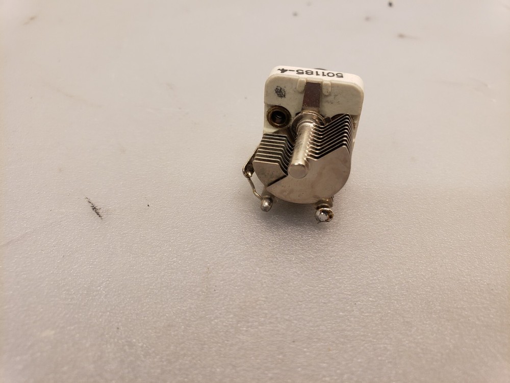 Johnson 501185-4 Adjustable Capacitor, Variable, Air Dielectric