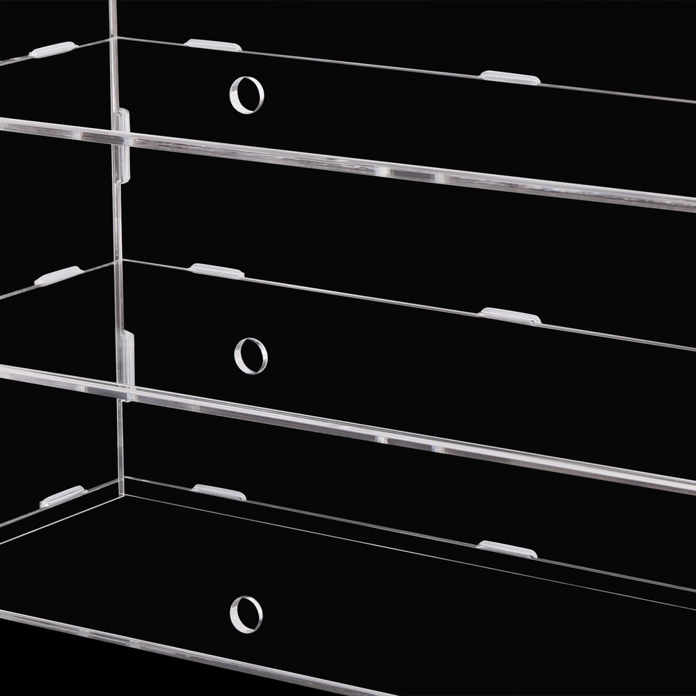 3 layers Acrylic Display Cabinet Case Bakery Pastry Display Case Multi-layer Kit