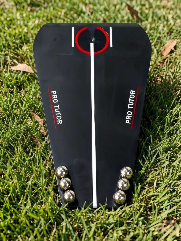 New Golf Putting Practice Aid - Correcting Putting Posture Practice Device