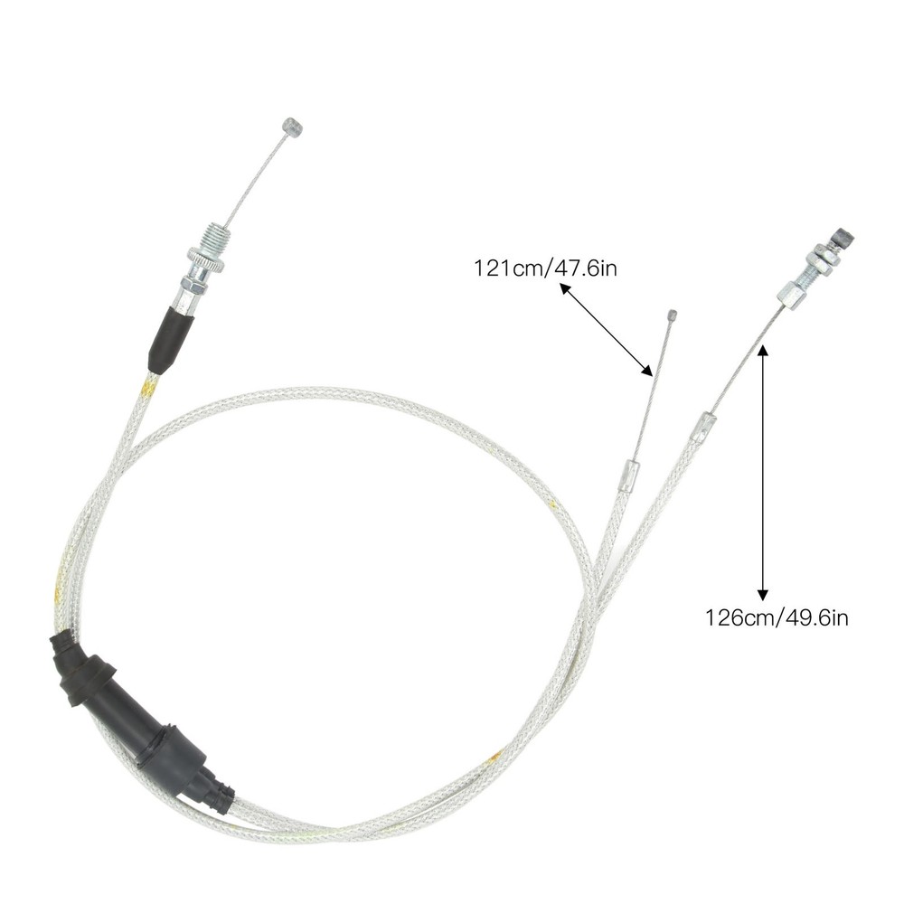 Motorcycle Dual Throttle Cable Better Performance High Strength For CG150