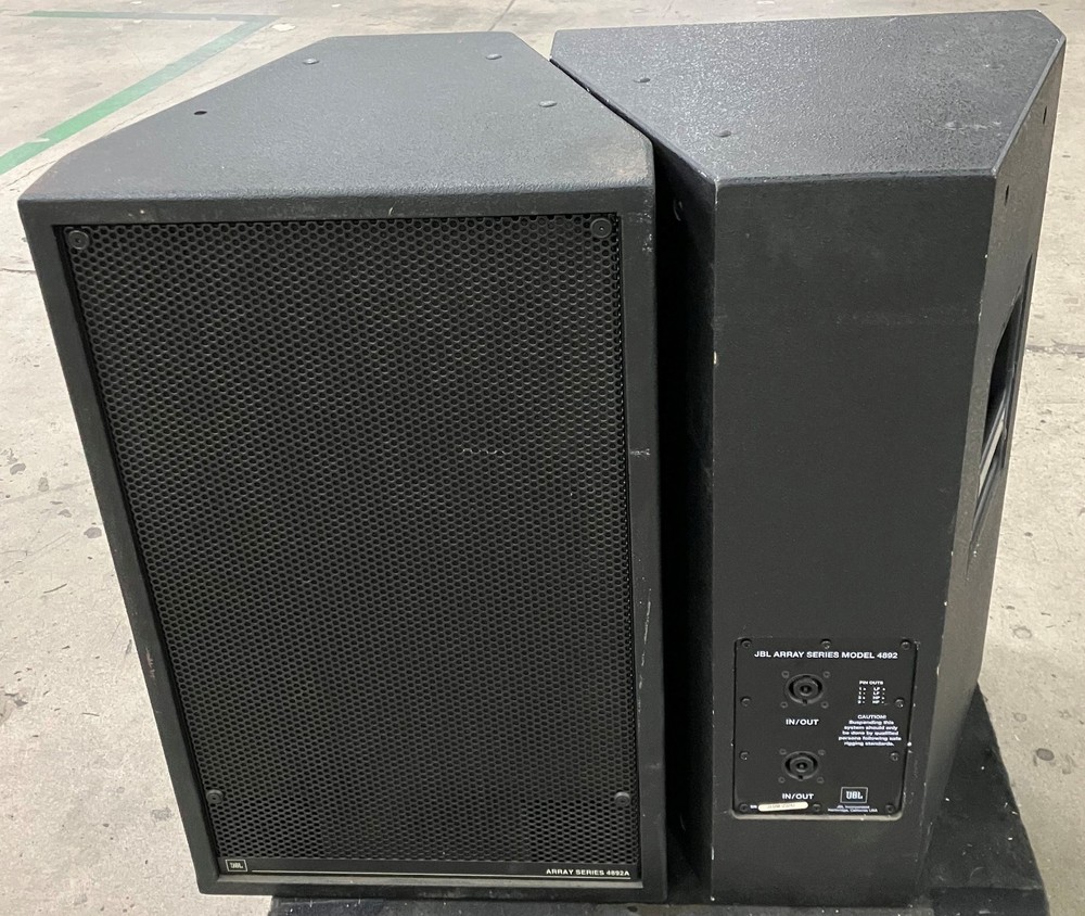 JBL Array Series Speakers Model 4892A, Pair