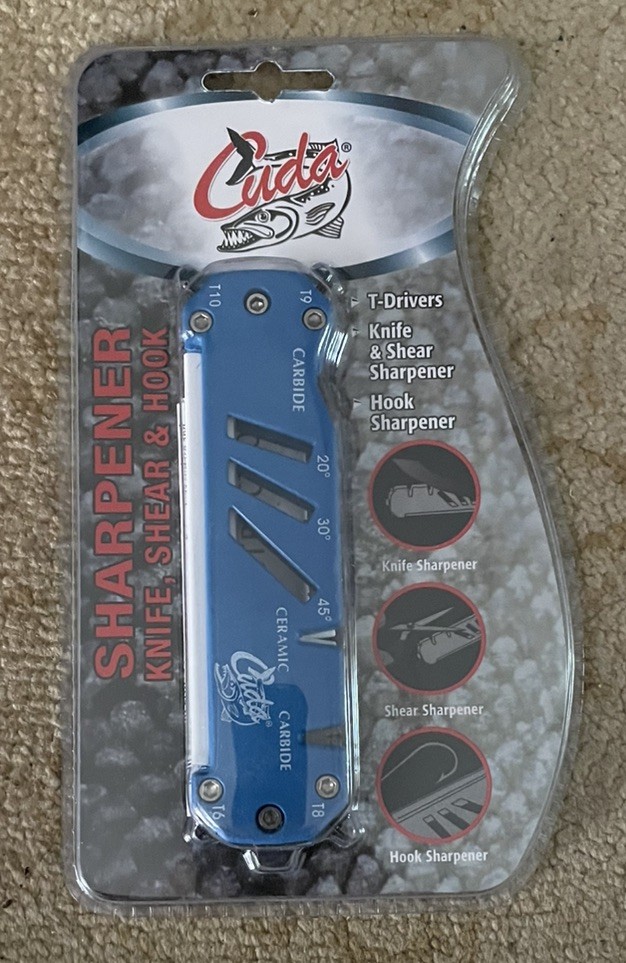 Cuda Knife Shear & Hook Sharpener 18097