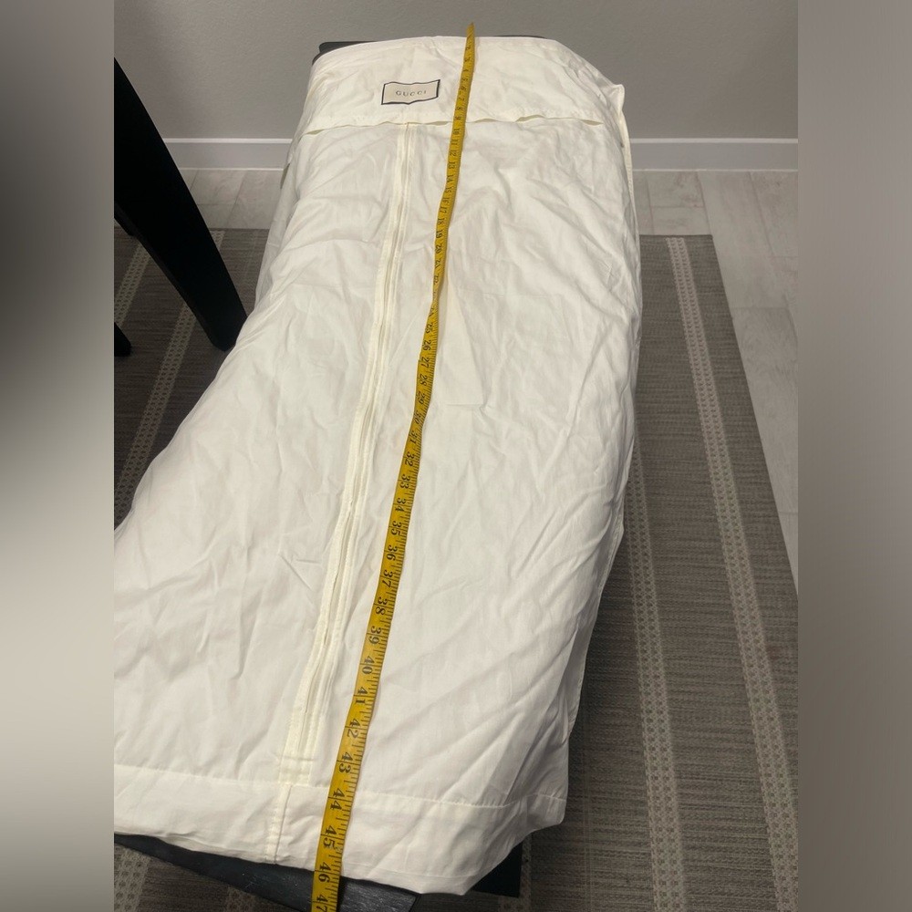 Authentic Gucci cotton garment bag