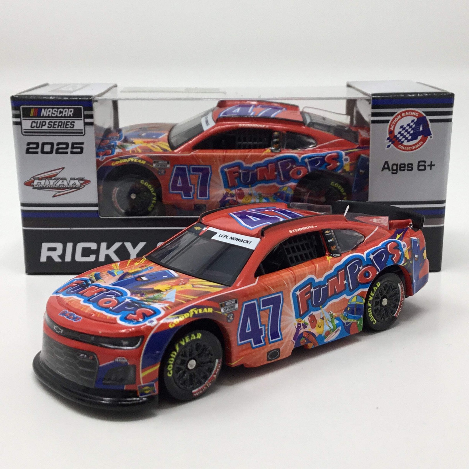 Ricky Stenhouse Jr. 2025 Fun Pops 1:64 Diecast