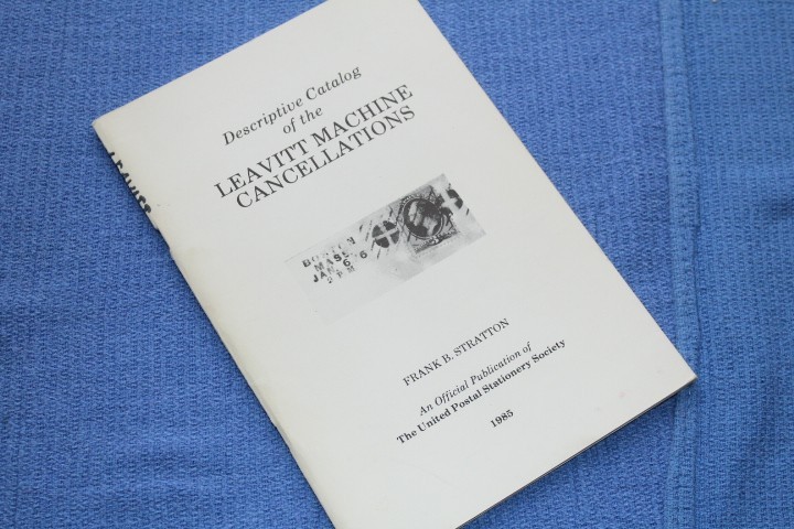 Descriptive Catalog Leavitt Machine Cancellations Stratton 1985 BlueLakeStamps