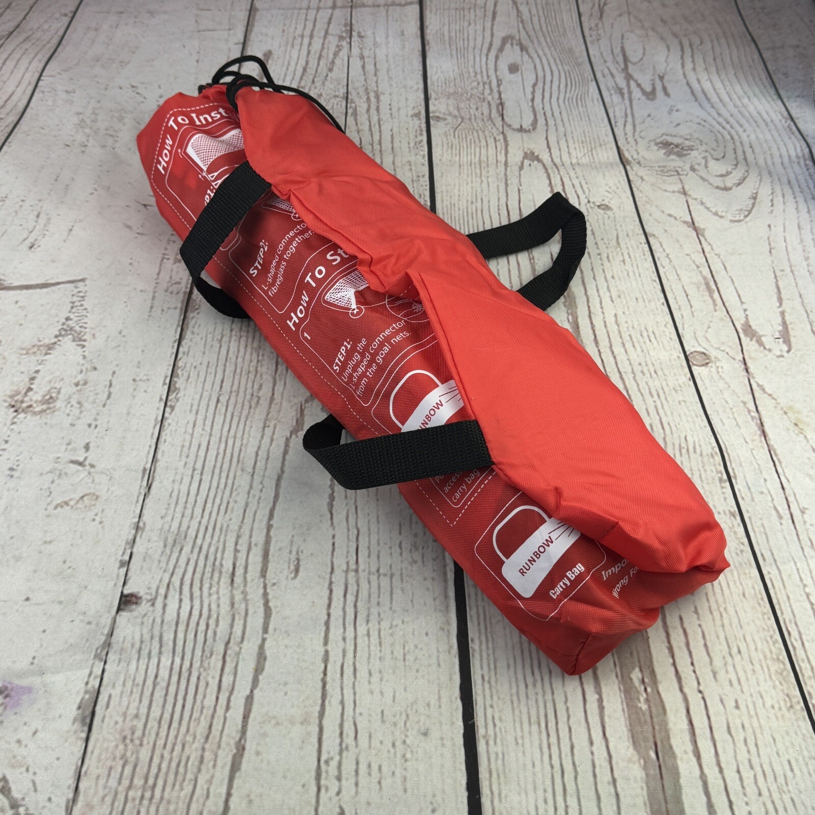 2x Portable Kids Soccer Goal Set 5x3FT Backyard Pop Up Soccer Net with Carry Bag