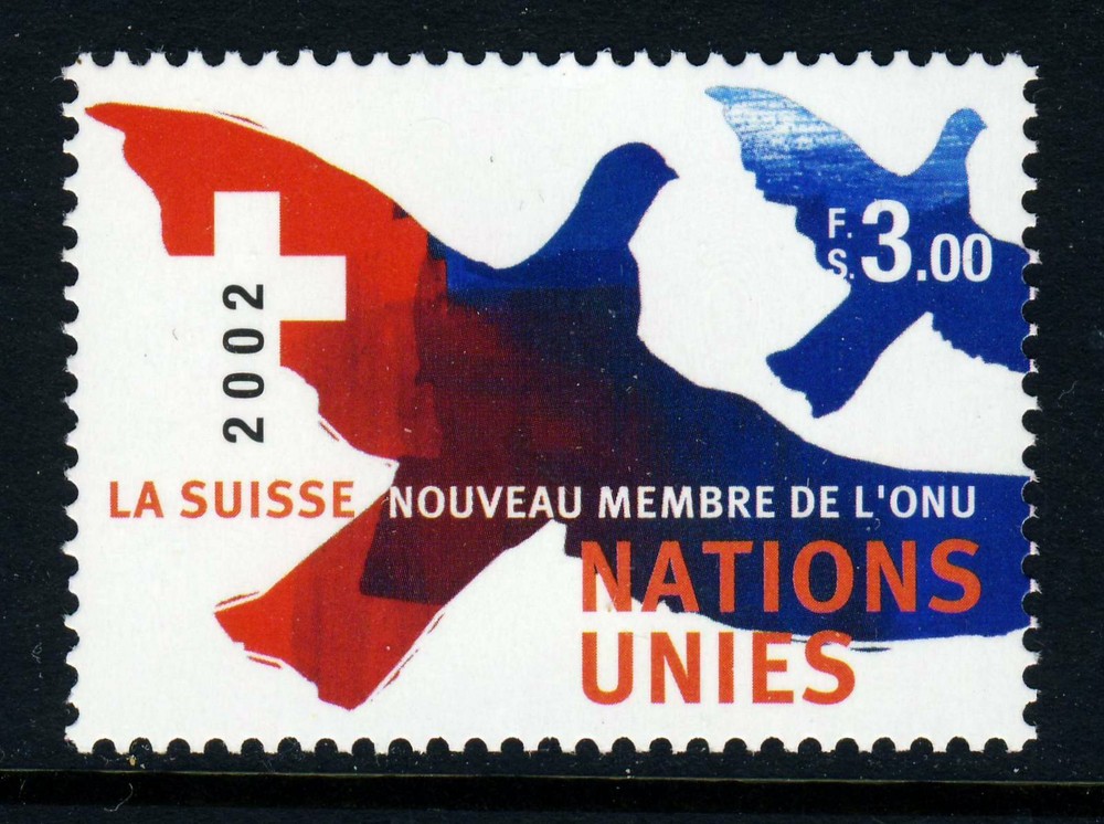 UN - Geneva . 2002 Switzerland (404) . Mint Never Hinged