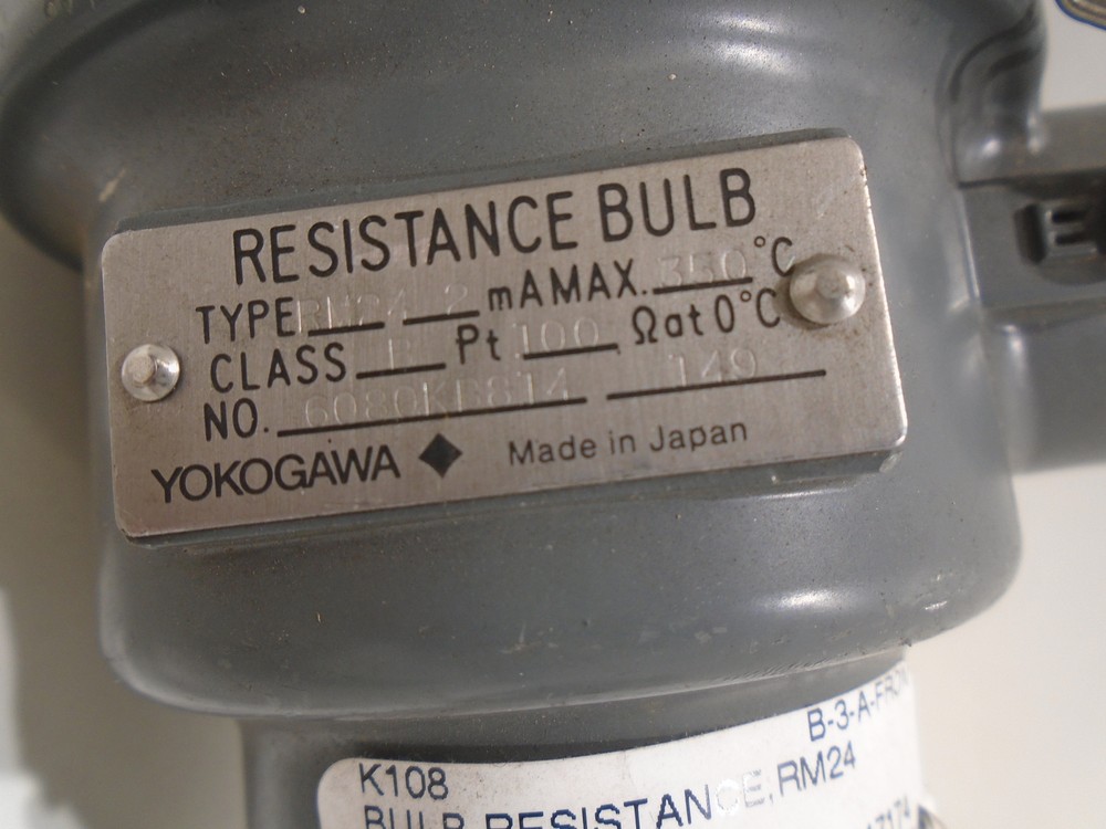 YOKOGAWA RM24-3579 CLASS B TEMPERATURE SENSOR 12" PROBE