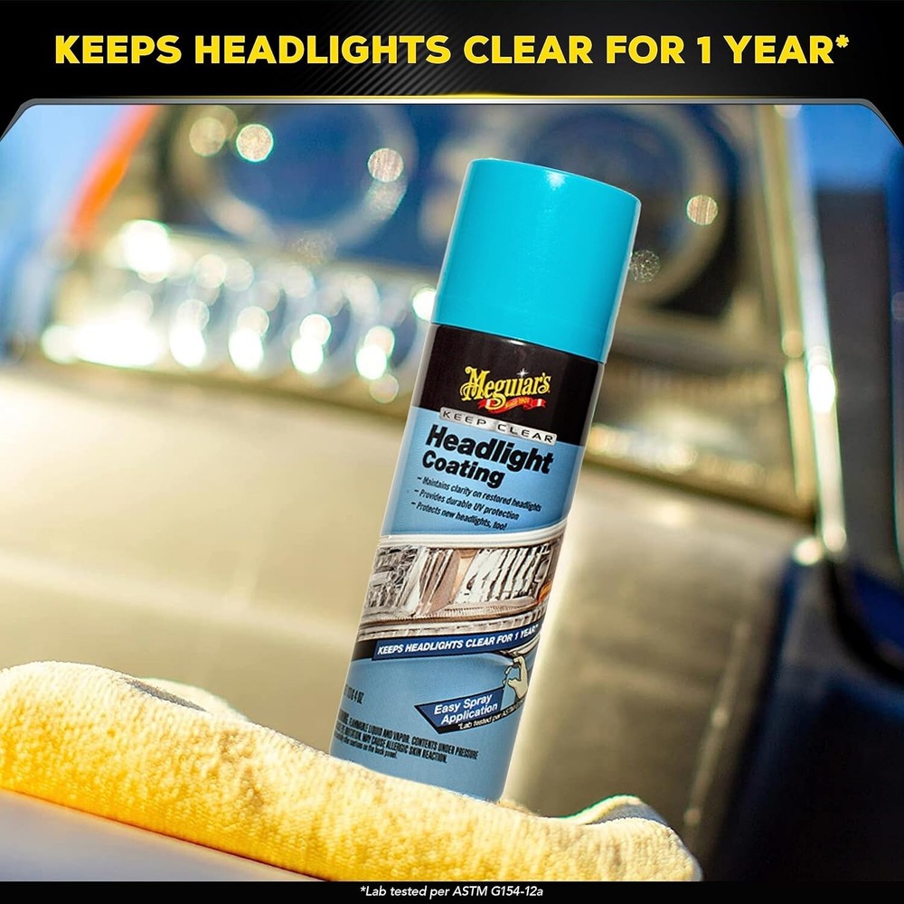 Keep Clear Headlight Coating - Durable, Long-Lasting Protection Prevents Oxidati