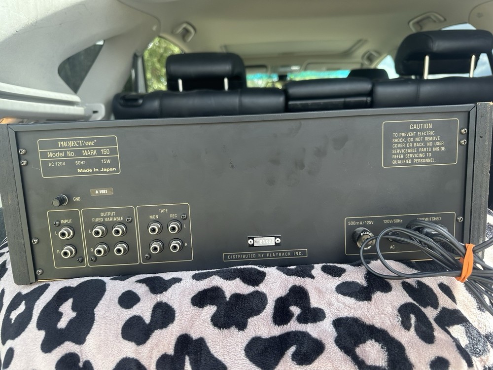 *RARE* Project One Graphic Equalizer MARK 150 (WORKS!)