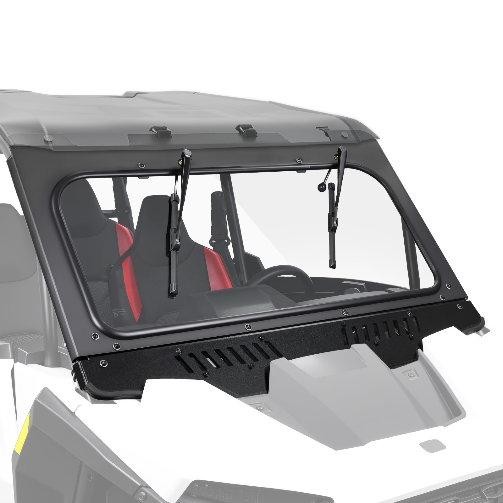 Front Glass Windshield Vents for Polaris RZR XP 1000/RZR XP S 1000/4 2024-2026