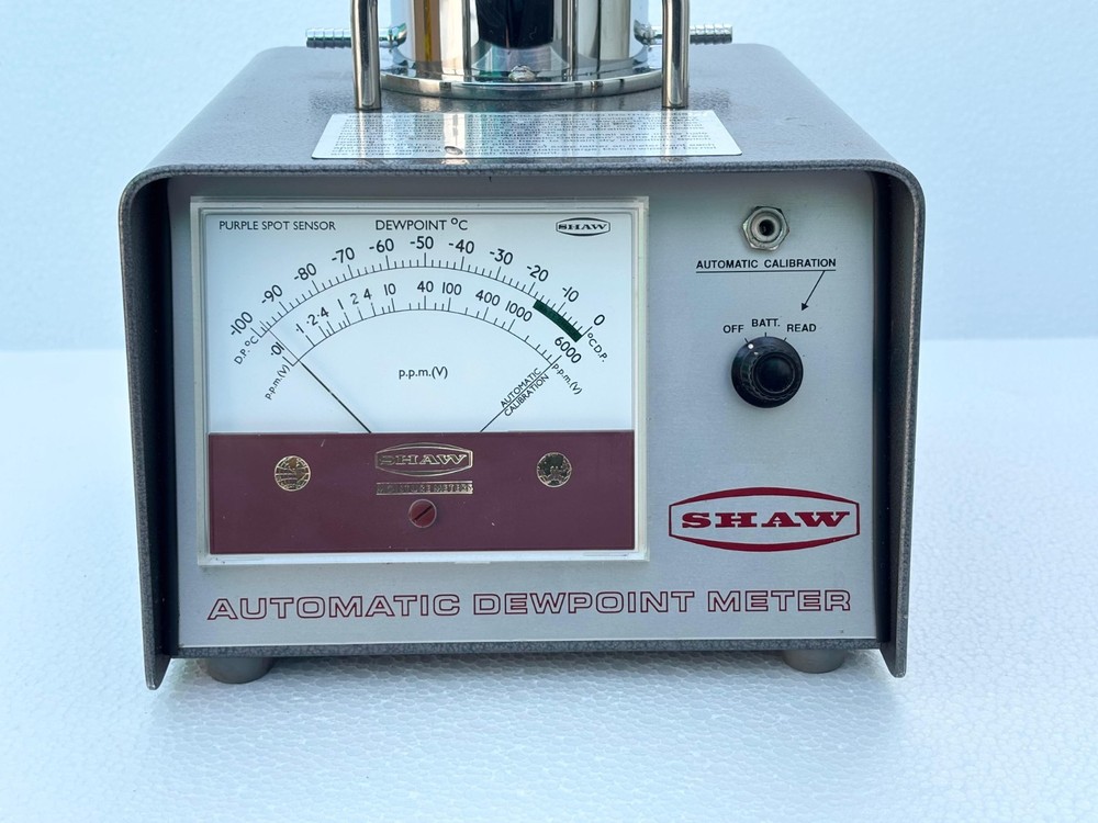 SHAW SADP AUTOMATIC DEWPOINT METER MOISTURE METER HYGROMETER #1