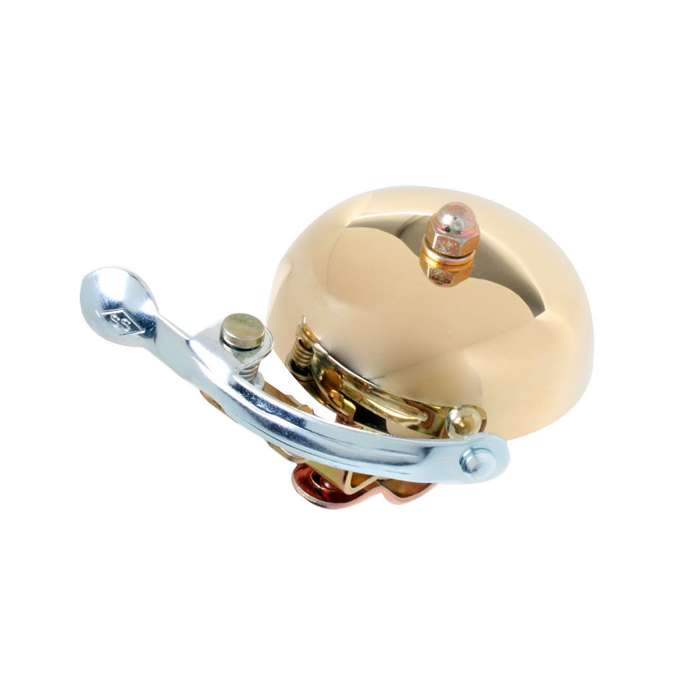 Origin-8 Bicycle Time Clock Brass Bell Handlebar Mount