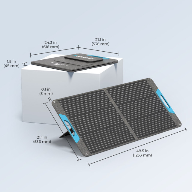 Renogy E.Flex-CORE 100W Portable Solar Panel Waterproof Camping Solar Charger