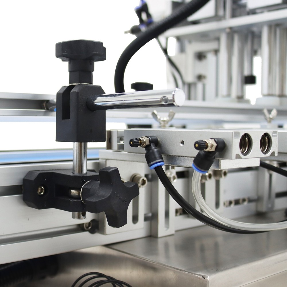 110V Automatic Desktop Conveyor Capping Machine with Touch Panel 20~60bot/min