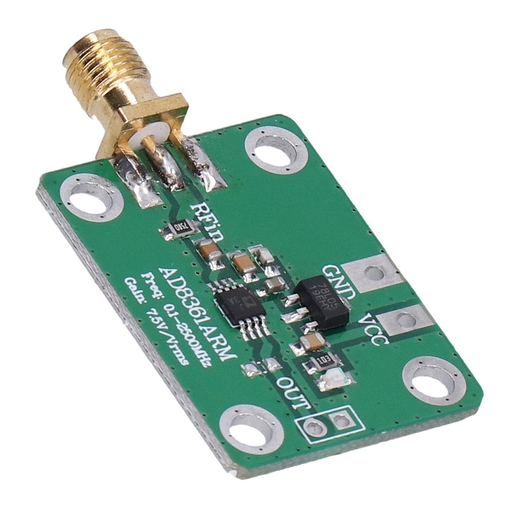 Frequency Detector Module RF Microwave AM Detection Board 0.1-2.5GHz Tool Part