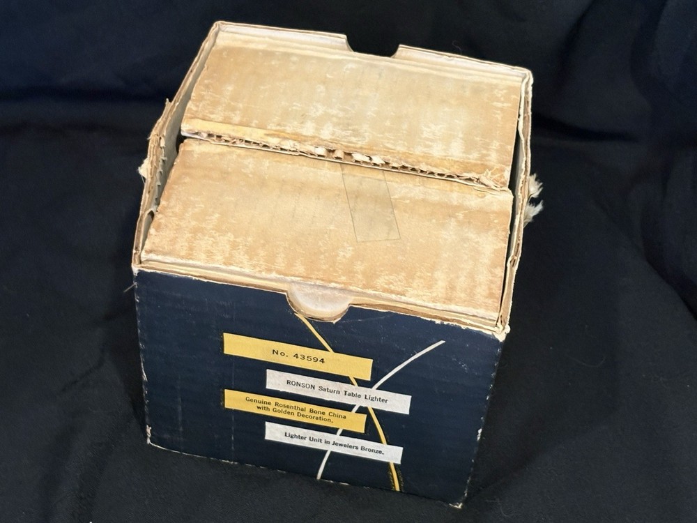 Ronson Saturn Lighter Mint In It’s Original Box