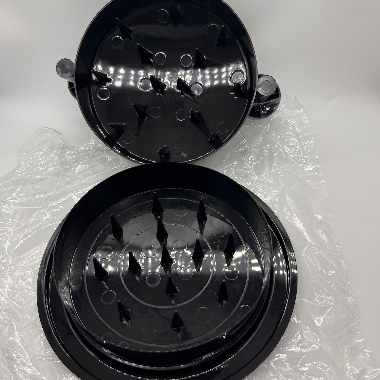 Chicken Shredder Tool Manual Twist Meat Grinder Black