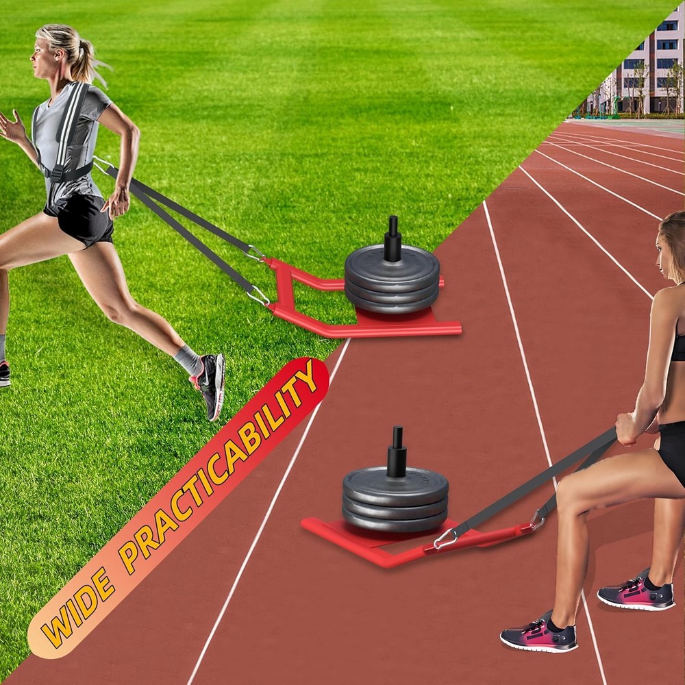Weighted Speed Training Sled Heavy Duty 1 Pack