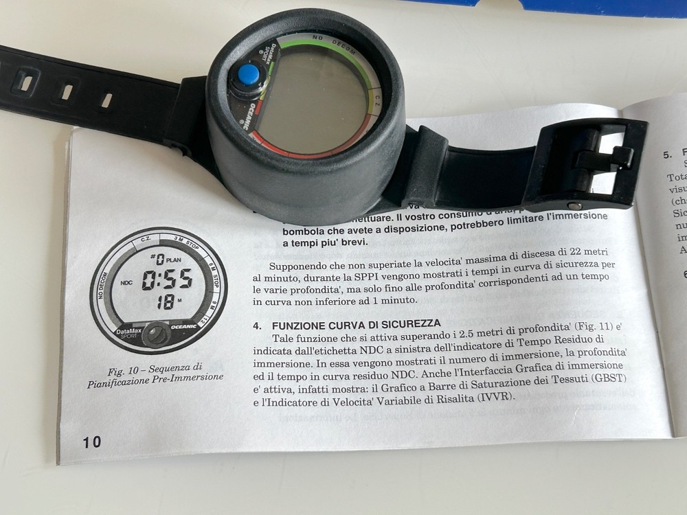 Oceanic Data Max Sport Underwater Computer