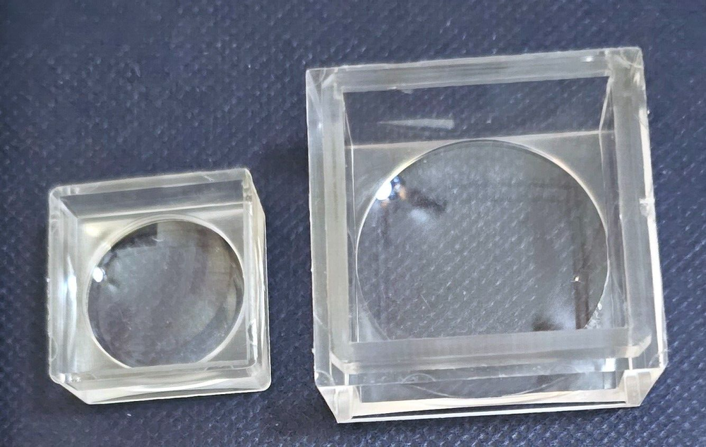 Pair of Square Plastic Magnifiers