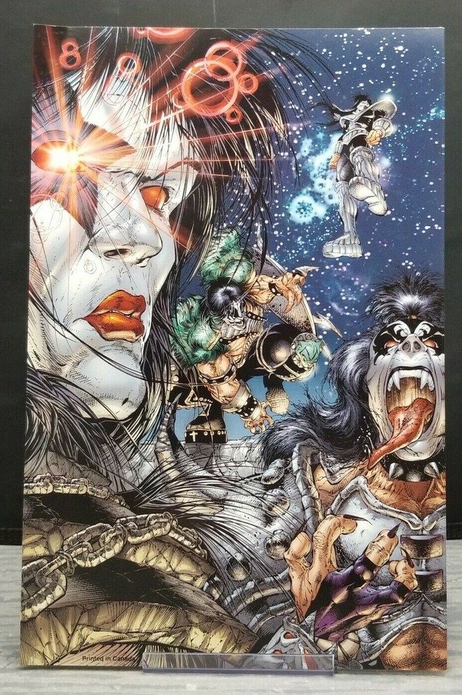 KISS Band Art 6.5" x 10.5"