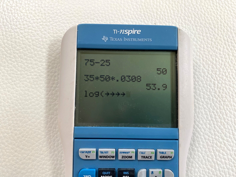 TI NSPIRE Texas Instruments Graphing Calculator Working With Removable Keypad
