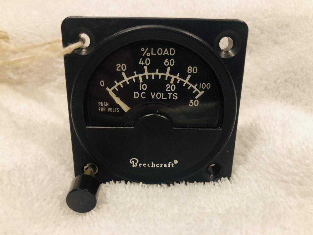 Aircraft, DC Volt Load Indicator 101-384106-9, 563-124, READ DESCRIPTION