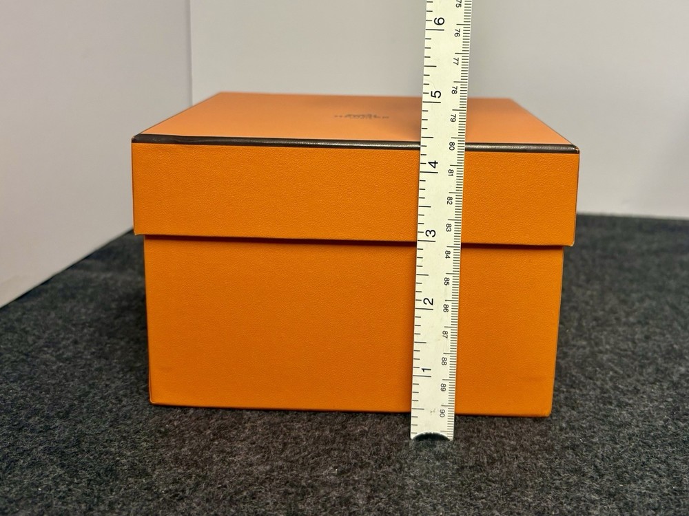 Hermes Empty Box W/ Ribbon see image for dimensions ￼