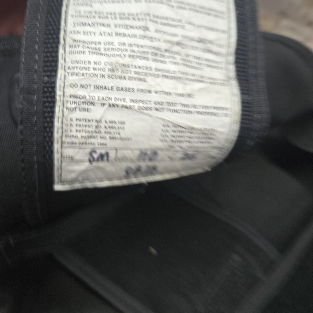 Oceanic ocean Pro Sz Small Diving Vest Quicklock Release