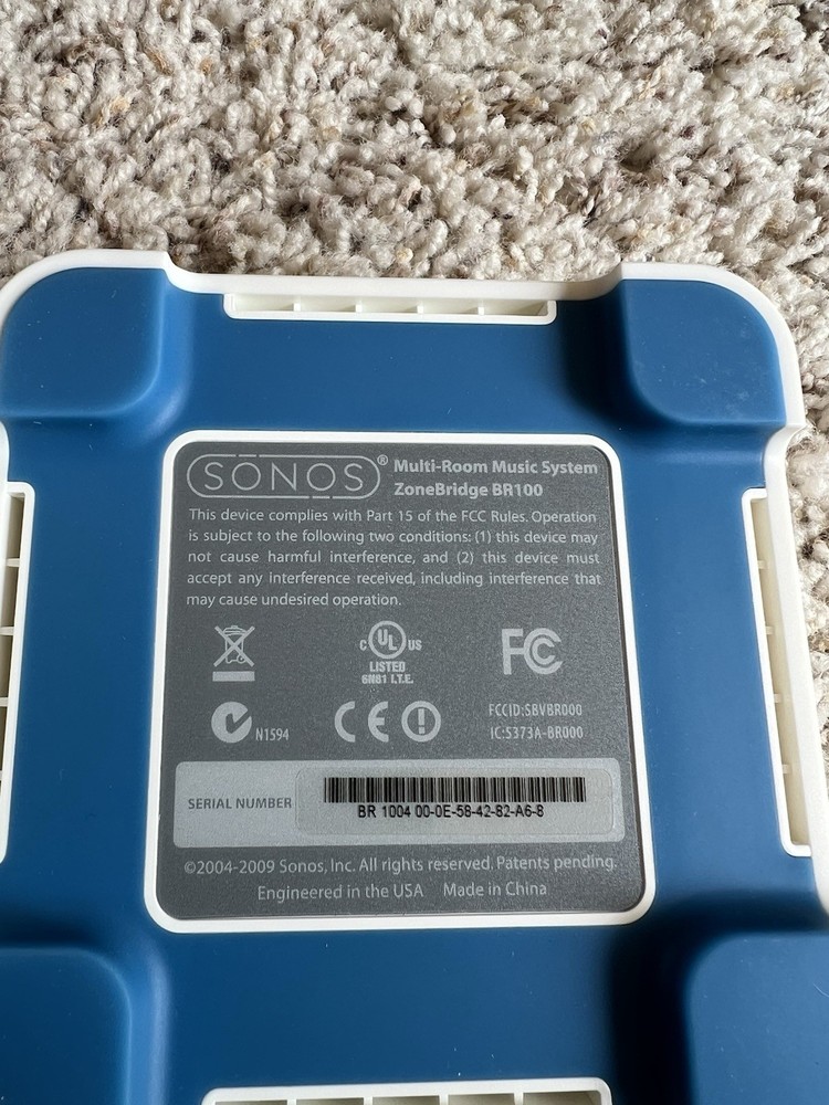 🇺🇸SONOS Zoneplayer ZP90 Zonebridge BR100 Controller CR200 Remote & Cradle🇺🇸