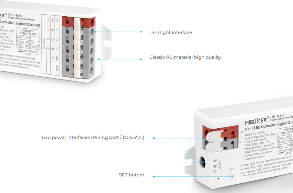 E3-RF - 3 in 1 LED Controller (2.4GHz)
