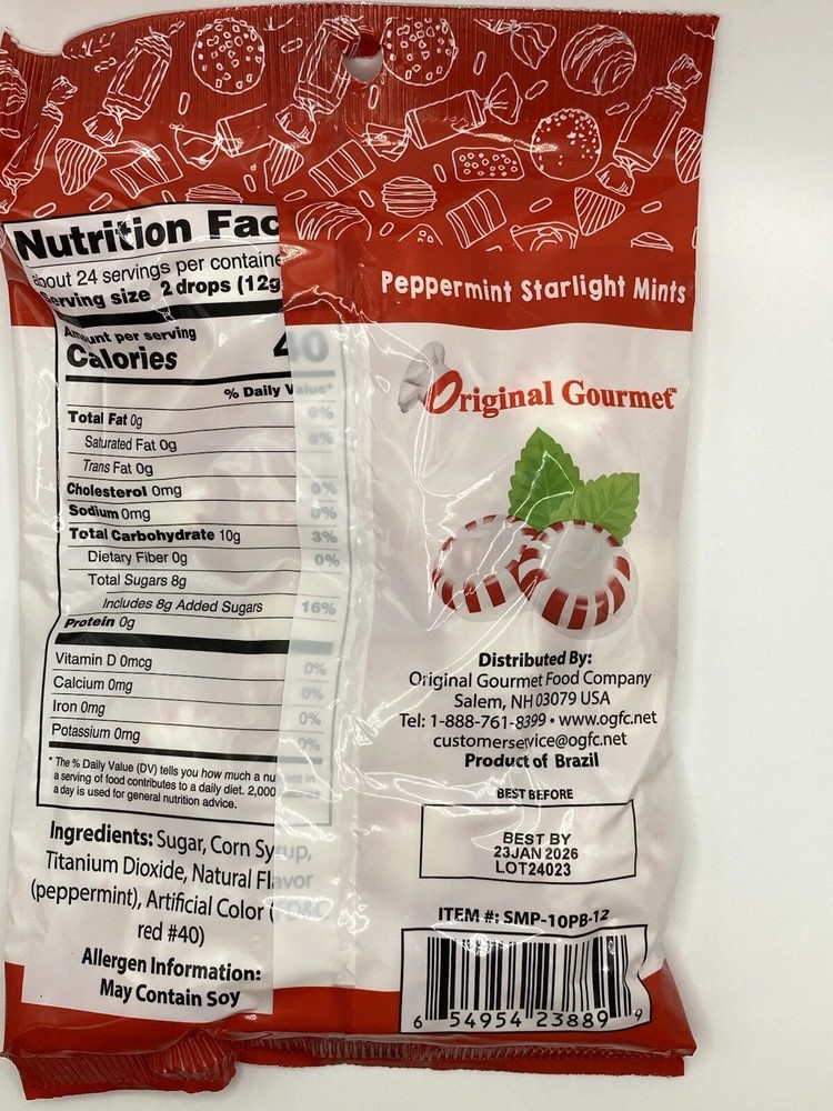 Original Gourmet Starlight Mints 10 Ounce Bag