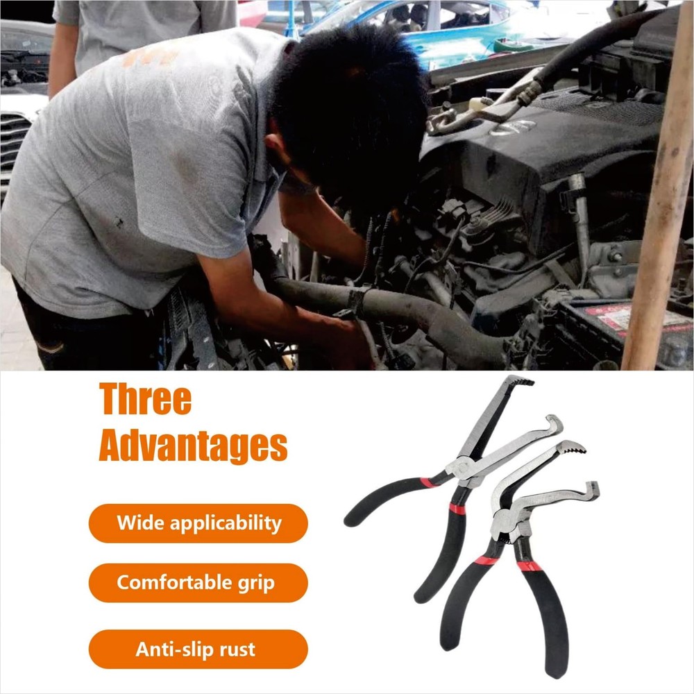 2PCS Electrical Disconnect Pliers, Connector Separator Tool, Multi-purpose Au...