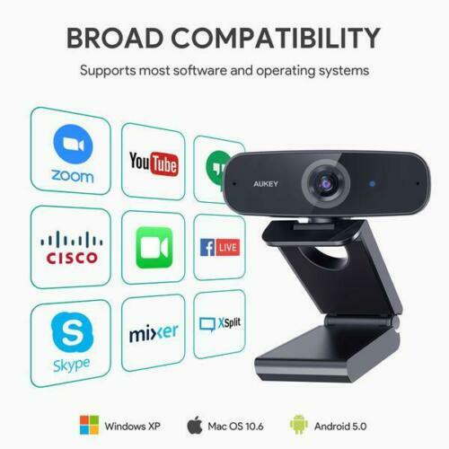 AUKEY Impression 1080p Webcam PC-W3