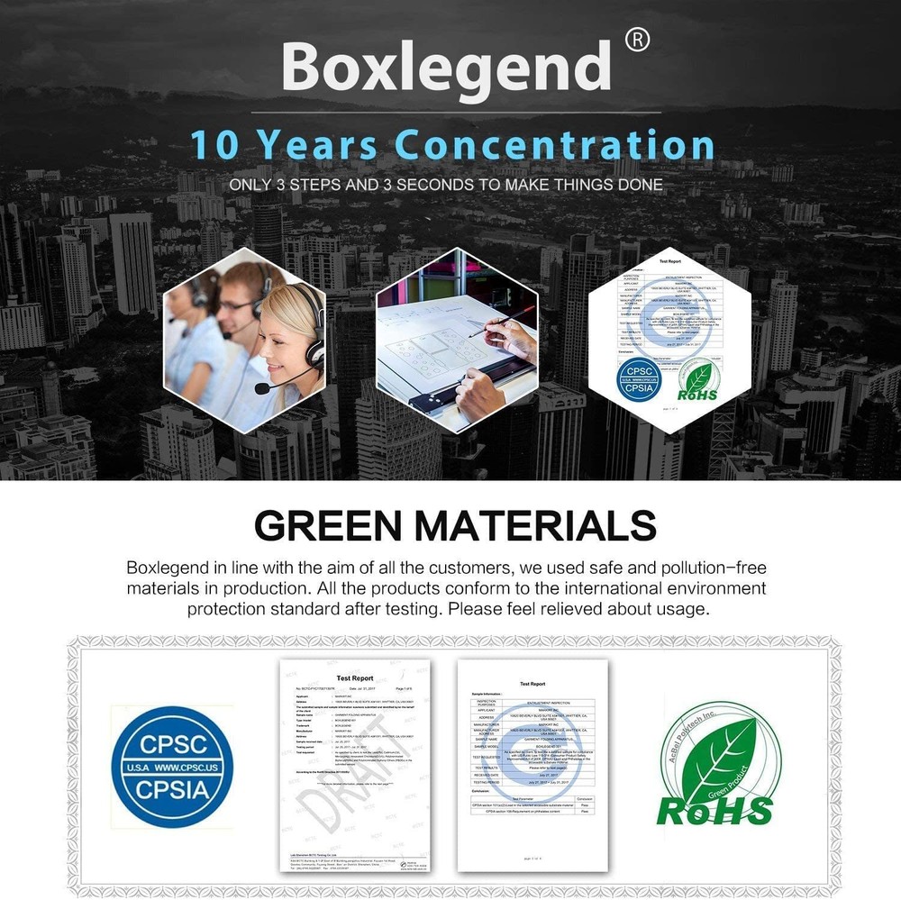 BoxLegend Version 4 Shirt Folding Board t Shirts Clothes Folder Durable Plas...