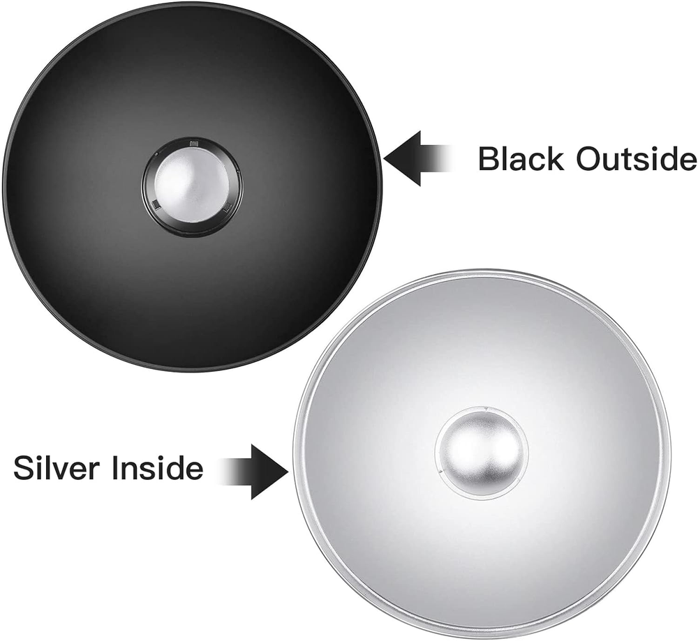 Reflector Beauty Dish 16 Inch/42Cm For Bowens Mount Studio Strobe Flash Light
