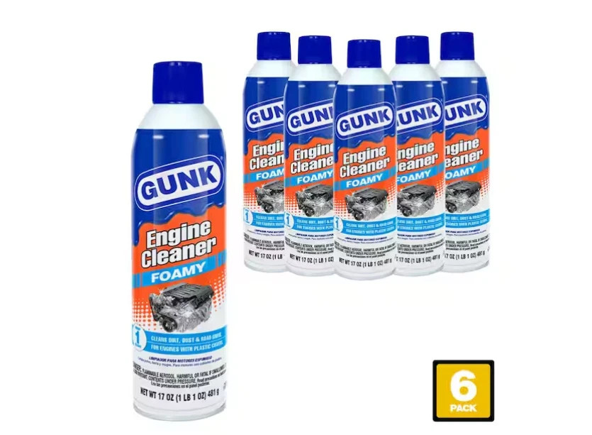 17 oz. Foamy Engine Cleaner and Degreaser - Spray Application (6 PACK)