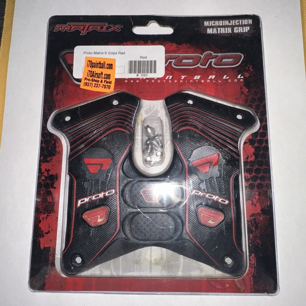 Dye/Proto Matrix 6 Grips Red