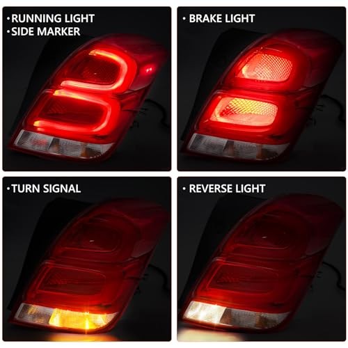 LED Tail Light Assembly Compatible with Chevy Trax 2017 Right Passenger Side
