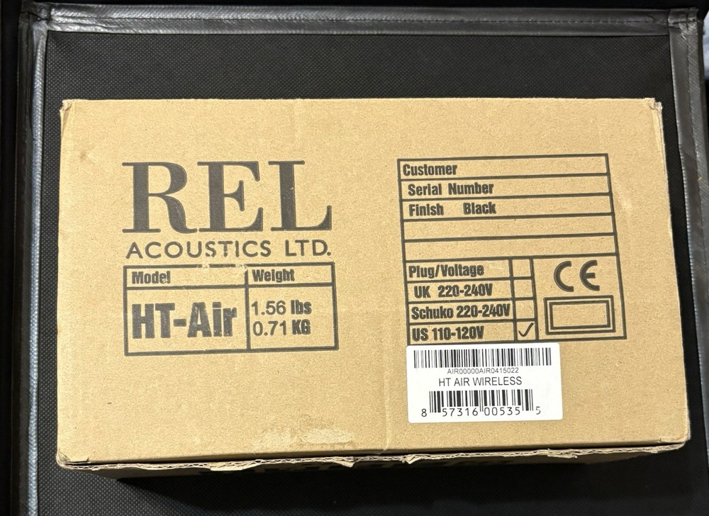 REL Acoustics HT Air Wireless Subwoofer Transmitter & Receiver Kit